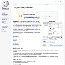 Compendium (software)