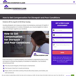 Compensation For Mould and Damp - Housing Disrepair Claim