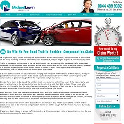 Road traffic accident compensation claims solicitor advice in the UK