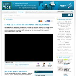 L&#039;Agence nationale des Usages des TICE - Le Web 2.0 au service des compétences info-documentaires