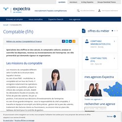 Fiche métier Comptable : missions, compétences, formations