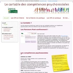 Site : "Le cartable des compétences psychosociales"