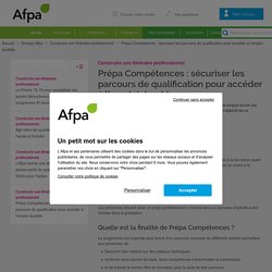 Prépa Compétences : sécuriser les parcours de qualification pour accéder à l’emploi durable