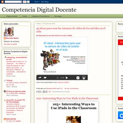 Competencia Digital Docente: julio 2012