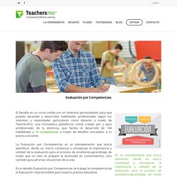 Evaluación por competencias - TeachersPro