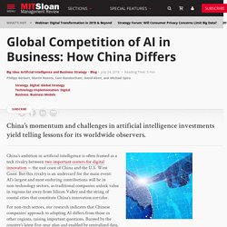 Global Competition of AI in Business: How China Differs
