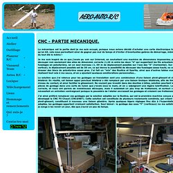 AERO AUTO R/C - Modélisme planeur et compétition auto R/C, CNC fil chaud, matériaux composites