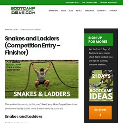 Snakes and Ladders (Competition Entry – Finisher)