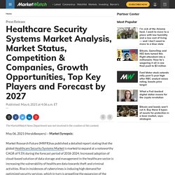 Healthcare Security Systems Market Analysis, Market Status, Competition & Companies, Growth Opportunities, Top Key Players and Forecast by 2027