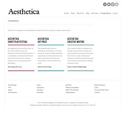Aesthetica Magazine - The Art & Culture Publication