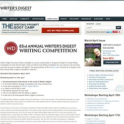 Writer's Digest Annual Writing Competition