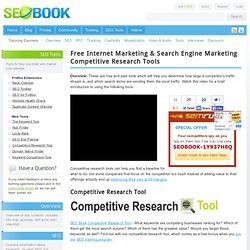 Free Competitive Research Tools: SEO Book.com