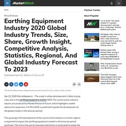 Earthing Equipment Industry 2020 Global Industry Trends, Size, Share, Growth Insight, Competitive Analysis, Statistics, Regional, And Global Industry Forecast To 2023