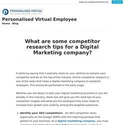 Digital Marketing Strategy