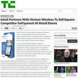 Intuit Partners With Verizon Wireless To Sell Square-Competitor At Retail Stores