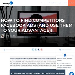 Find Competitors Facebook Ads to Enhance Your Own Strategy