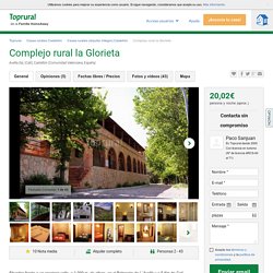 Casa Rural Complejo rural la Glorieta para 43 personas en Avella (la)