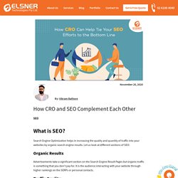 How CRO and SEO Complement Each Other By Elsner Technologies