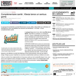 Complémentaire santé : Klesia lance un serious game