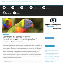 Comment utiliser les couleurs complémentaires en photographie ? - Apprendre la Photo