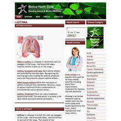 Complementary Medicine for Asthma: Cause and Symptoms