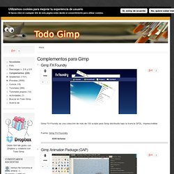 Cursos, tutoriales, actividades, pinceles y más recursos en español de la herramienta libre Gimp