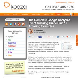 The Complete Google Analytics Event Tracking Guide Plus 10 Amazing Examples »