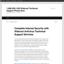 1-888-959-1458 Webroot Tech Support