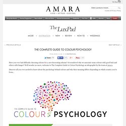 Colour Psychology - The Complete Guide