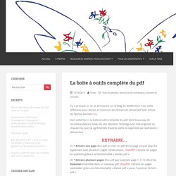 La boîte à outils complète du pdf