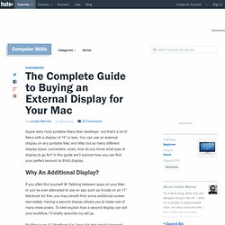 The Complete Guide to Buying an External Display for Your Mac – Computer Skills – Tuts+