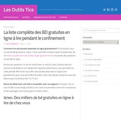 La liste complète des BD gratuites en ligne à lire pendant le confinement