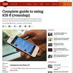 Complete guide to using iOS 6 (roundup)
