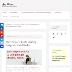 The Complete Guide to Using Images in Social Media