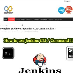 The Complete guide to use Jenkins CLI / Command line?