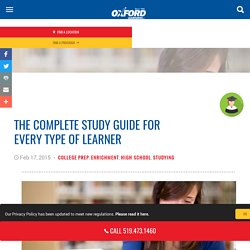 The Complete Study Guide For Every Type Of Learner