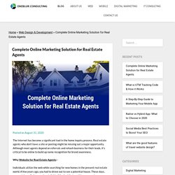 Complete Online Marketing Solution for Real Estate Agents -