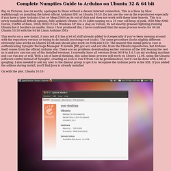Complete Numpties Guide to Arduino on Ubuntu 32 & 64 bit