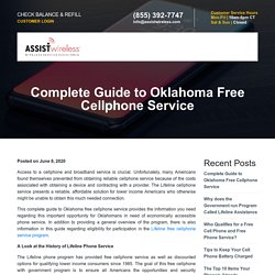 Complete Guide to Oklahoma Free Cellphone Service