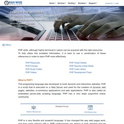 Complete PHP Resource with Tutorials, Codes, Tools