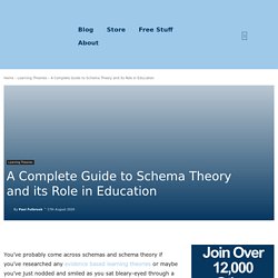 A Complete Guide To Schema Theory And Its Role In Education