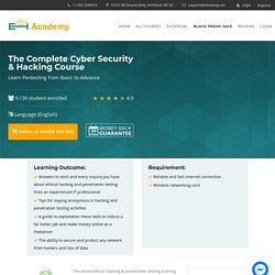 The Complete Cyber Security & Hacking Course