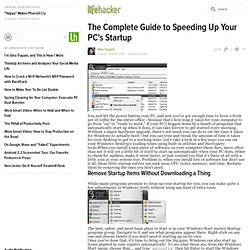 Step By Step: The Complete Guide to Speeding Up Your PC&#039;s Startup
