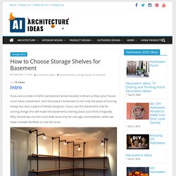 A Complete Guide to Choose Storage Shelves for Basement