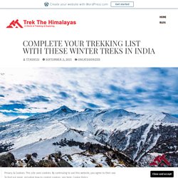 Winter Trek in Himalayas