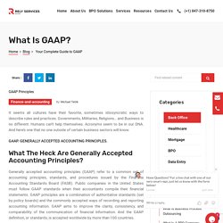 Your Complete Guide To Understand GAAP Principles