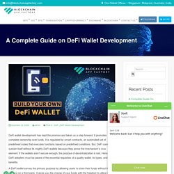 A Complete Guide on DeFi Wallet Development