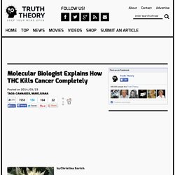 Molecular Biologist Explains How THC Kills Cancer Completely