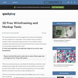 10 Completely Free Wireframing and Mockup Tools