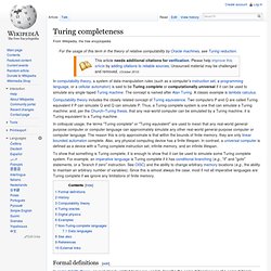 Turing completeness